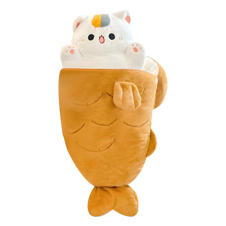 Bantal Tersembunyi Kucing Taiyaki